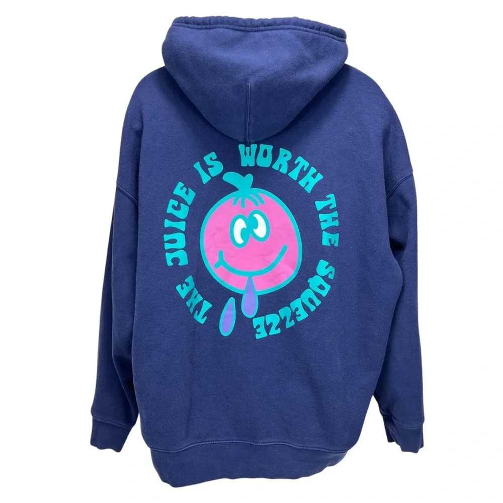Levi’s 2XL Relaxed Fit “Juice Is Worth‎ The Squeeze” Graphic Hoodie Sweatshirt